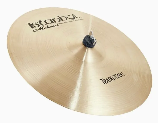 Istanbul Mehmet 17" Medium Crash Traditional vooraanzicht
