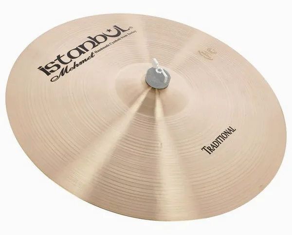 Istanbul Mehmet 17" Thin Crash Traditional vooraanzicht
