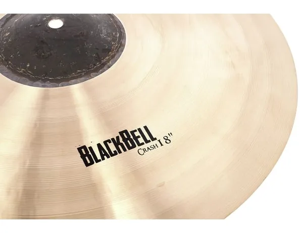Istanbul Mehmet 18" Black Bell Crash detail 3
