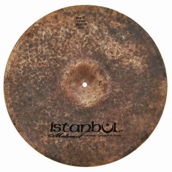 Istanbul Mehmet 18" Med.Thin Crash Origin Dark detail 2