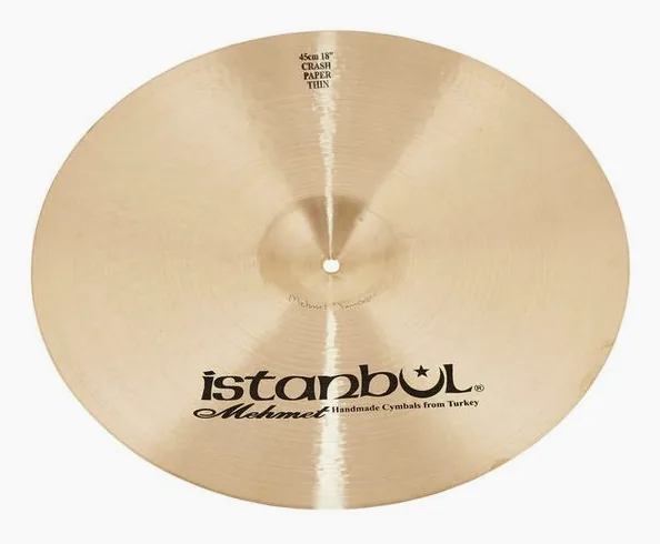 Istanbul Mehmet 18" Paper Thin Crash Tradit. detail 2