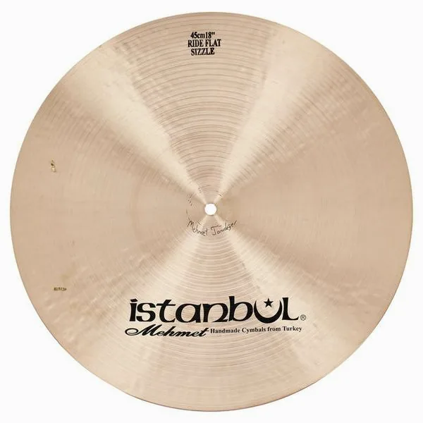 Istanbul Mehmet 18" Sizzle Flat Ride Tradition detail 2