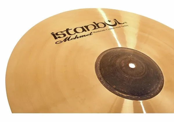 Istanbul Mehmet 19" Black Bell Crash detail 3
