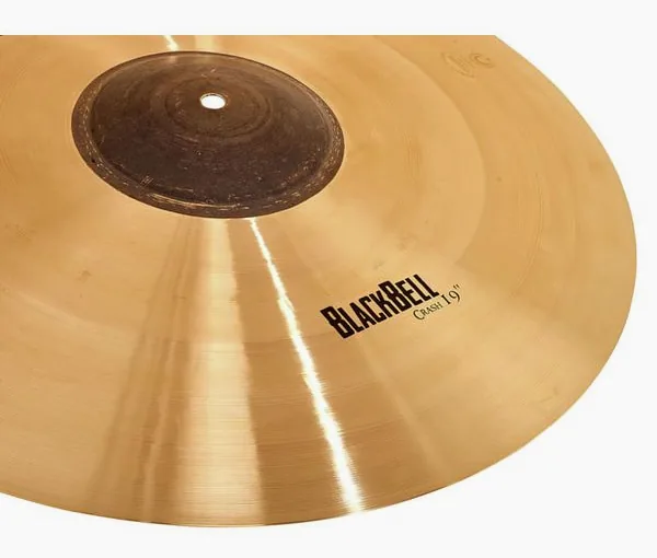 Istanbul Mehmet 19" Black Bell Crash detail 4