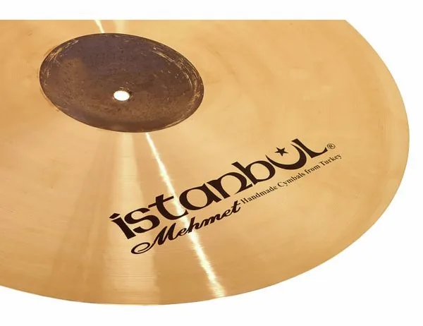 Istanbul Mehmet 19" Black Bell Crash detail 5