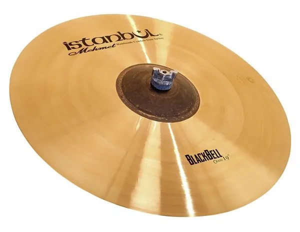 Istanbul Mehmet 19" Black Bell Crash vooraanzicht