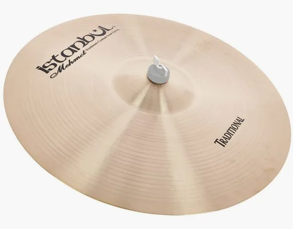 Istanbul Mehmet 19" Medium Ride Traditional vooraanzicht