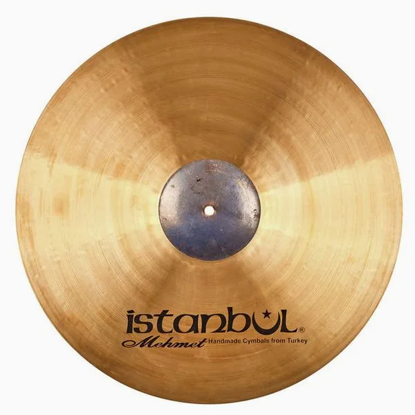 Istanbul Mehmet 20" Black Bell Crash detail 2