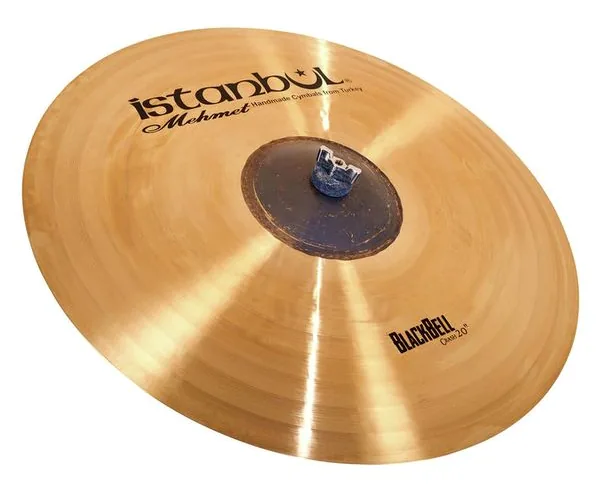 Istanbul Mehmet 20" Black Bell Crash vooraanzicht