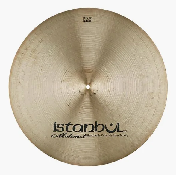 Istanbul Mehmet 20" Sizzle Flat Ride Tradition detail 2