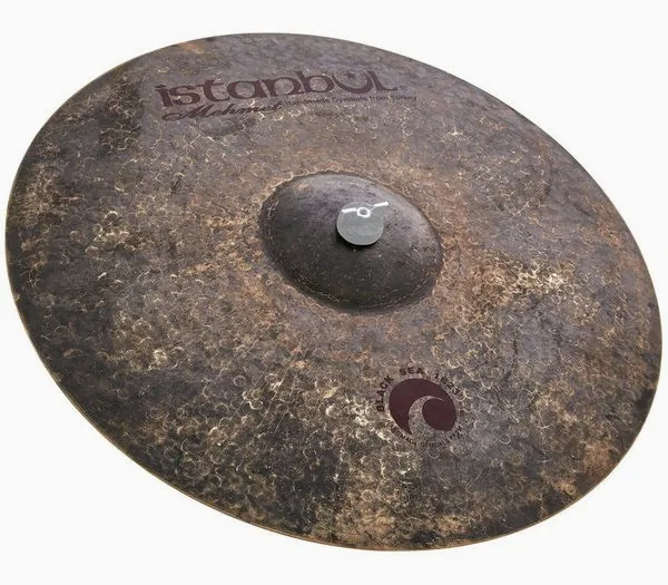 Istanbul Mehmet 22" Black Sea 1623 Ride vooraanzicht