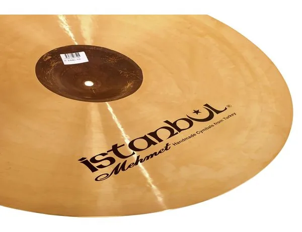Istanbul Mehmet 23" Black Bell Ride detail 5
