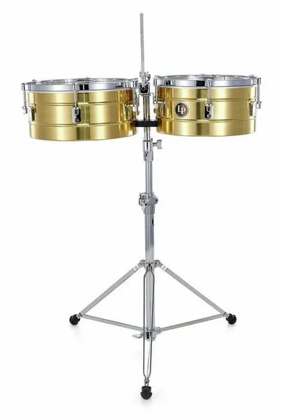 LP 256-B Timbales Set Brass detail 4