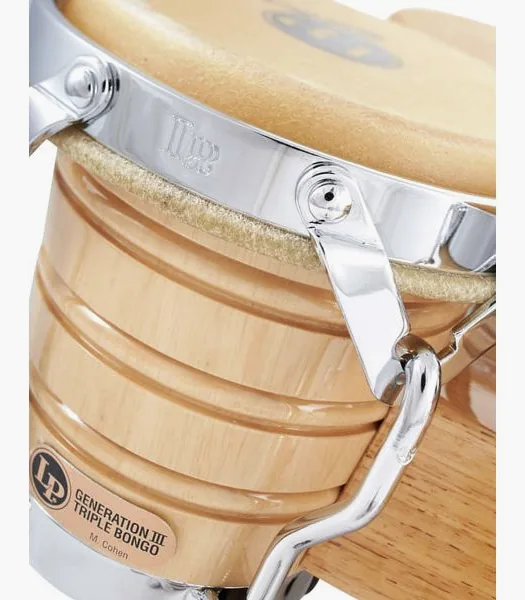 LP 202AW Triple Bongo Set detail 5