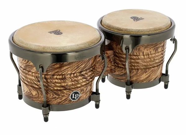 LP LPA601-HC Havana Café Bongos detail 4
