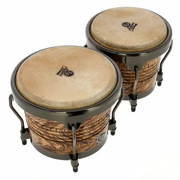 LP LPA601-HC Havana Café Bongos detail 5