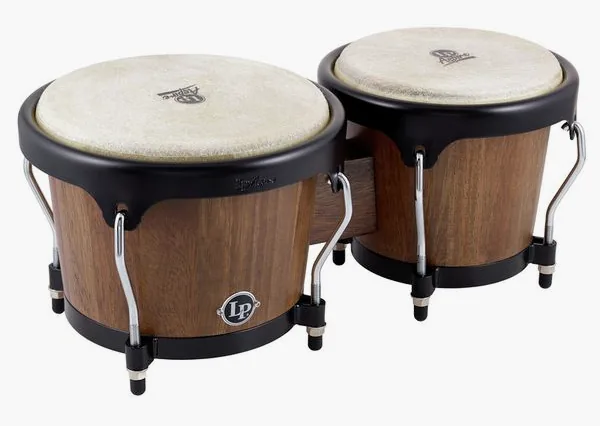 LP LPA601-SW Aspire Walnut Bongos detail 3