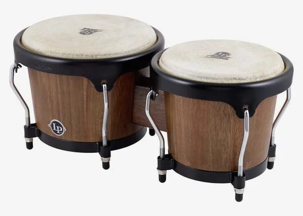 LP LPA601-SW Aspire Walnut Bongos vooraanzicht