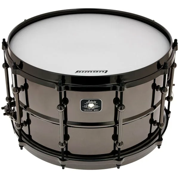 Ludwig 14"x08" Universal Brass Snare vooraanzicht