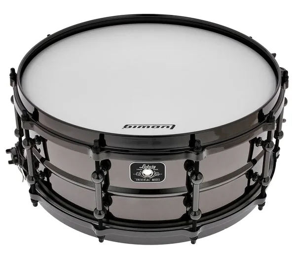 Ludwig 14"x5,5" Universal Brass Snare vooraanzicht