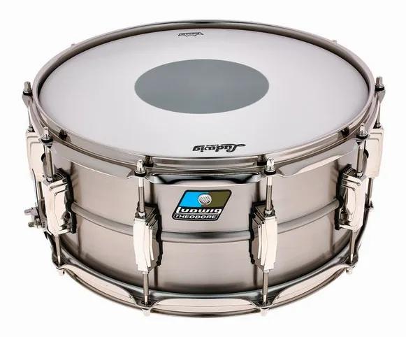 Ludwig 14"x6.5" John Theodore Sig. vooraanzicht