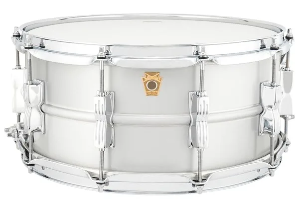 Ludwig 14"x6,5" Acro Aluminum Snare vooraanzicht