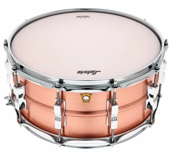 Ludwig 14"x6,5" Acro Copper Snare detail 2