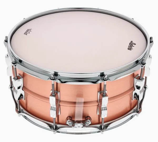 Ludwig 14"x6,5" Acro Copper Snare detail 3