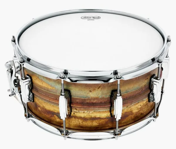 Ludwig 14"x6,5" Raw Brass Phonic detail 2