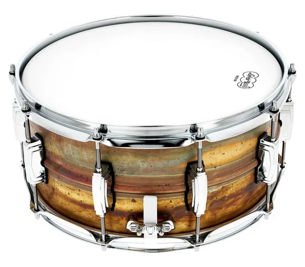 Ludwig 14"x6,5" Raw Brass Phonic detail 3