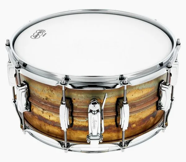 Ludwig 14"x6,5" Raw Brass Phonic detail 4