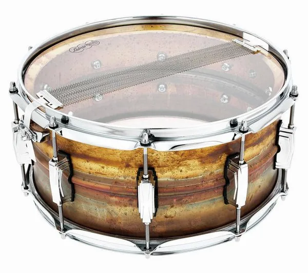 Ludwig 14"x6,5" Raw Brass Phonic detail 5