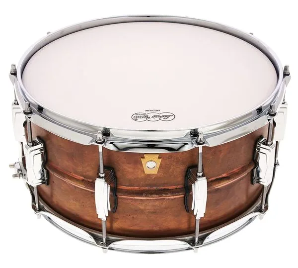 Ludwig 14"x6,5" Raw Copper Phonic detail 2