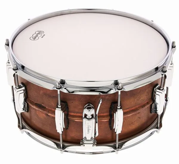 Ludwig 14"x6,5" Raw Copper Phonic detail 3