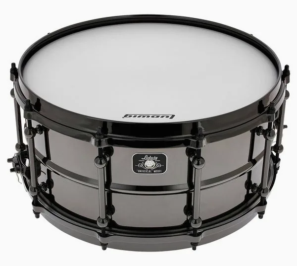 Ludwig 14"x6,5" Universal Brass Snare vooraanzicht