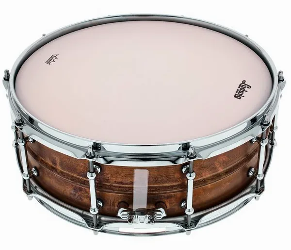 Ludwig 14"x5" Raw Copper Phonic detail 3