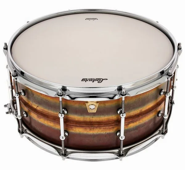 Ludwig 14"x6,5" LB552RT Bronze Phonic vooraanzicht