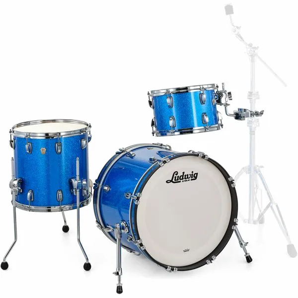 Ludwig Classic Maple Downbeat Blue S. detail 4