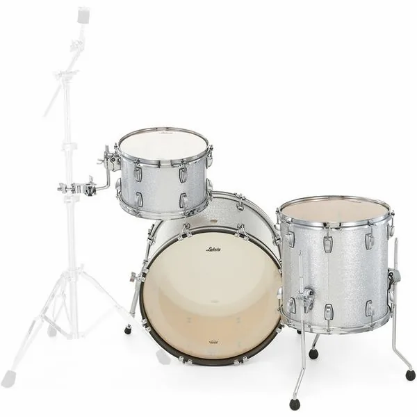 Ludwig Classic Maple Downbeat Silver detail 5