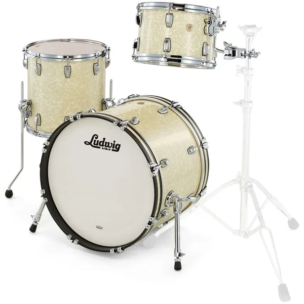 Ludwig Classic Maple Downbeat V.White detail 2