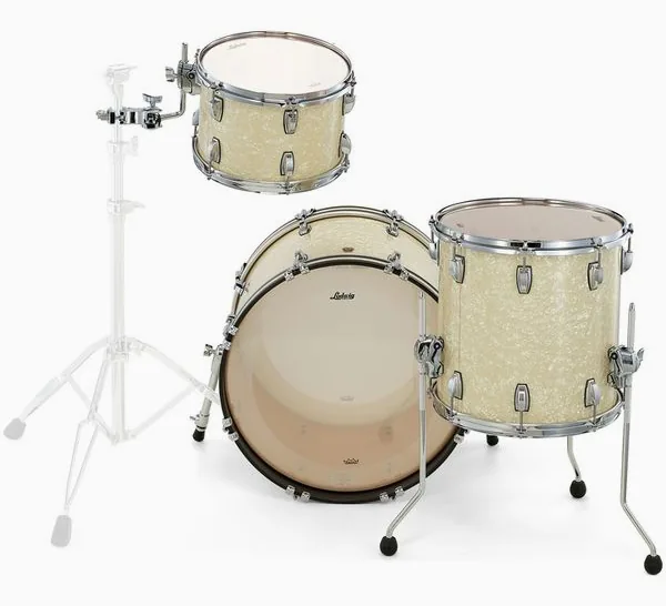 Ludwig Classic Maple Downbeat V.White detail 5