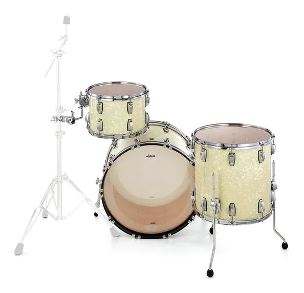 Ludwig Classic Maple Fab 22 Vint. Wh. detail 4