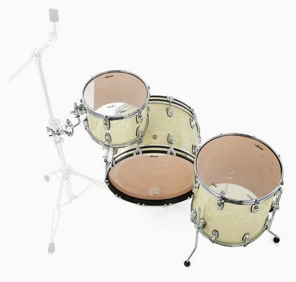 Ludwig Classic Maple Fab 22 Vint. Wh. detail 5