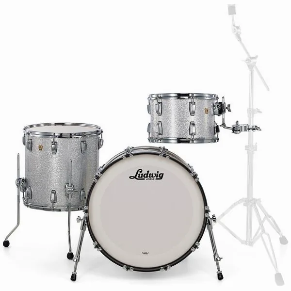Ludwig Classic Maple Rock Silver Sp. detail 3