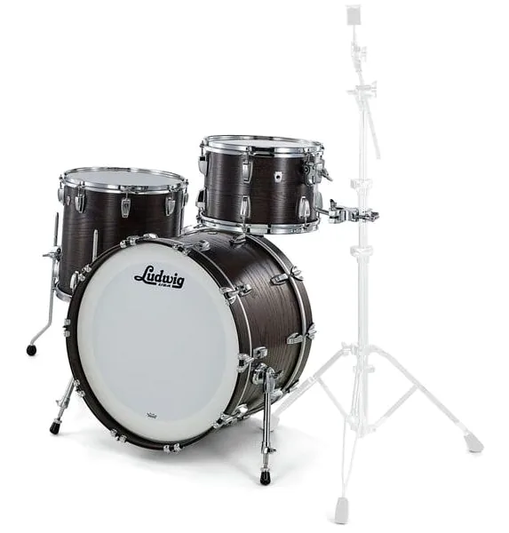 Ludwig Classic Oak Fab 22 Smoke vooraanzicht