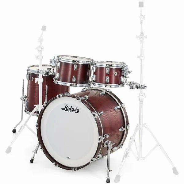 Ludwig Classic Oak Studio 22 Brown B. vooraanzicht