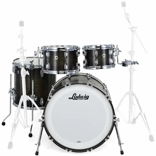 Ludwig Classic Oak Studio 22 Green B. detail 3
