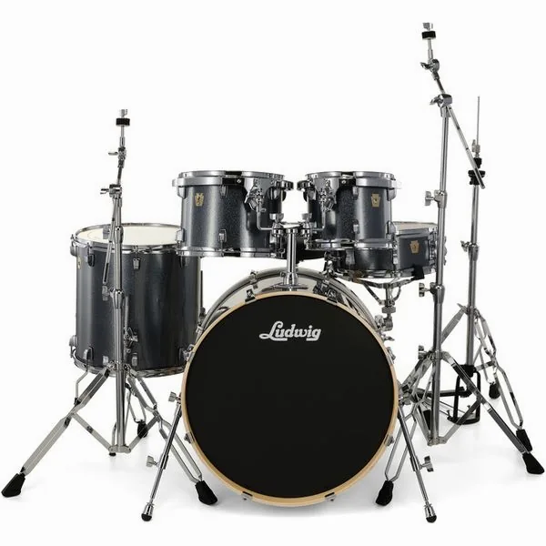 Ludwig Evolution 20" Atlantic Sparkle detail 3