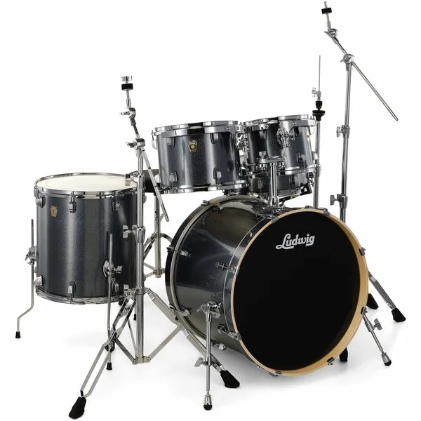 Ludwig Evolution 20" Atlantic Sparkle detail 4