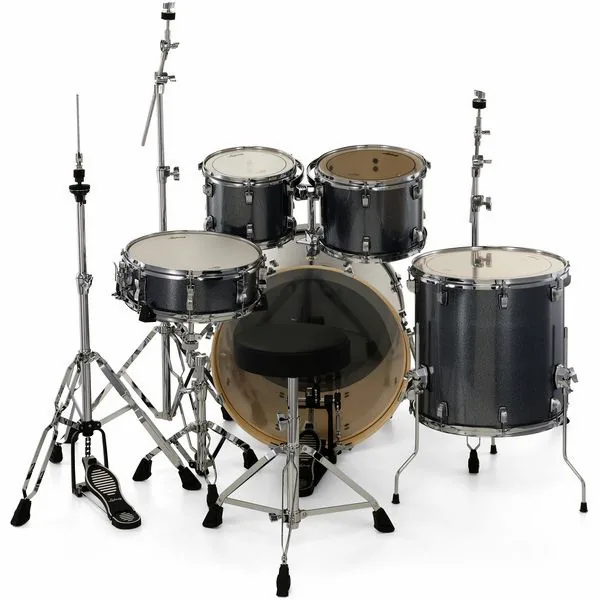 Ludwig Evolution 20" Atlantic Sparkle detail 5